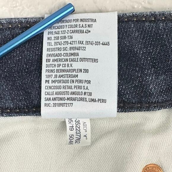 American Eagle Outfitters Size 30 x 30 Men’s Next Level Slim Fit Blue Jeans - Picture 9 of 9